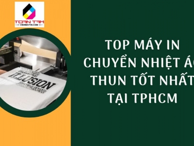 Top máy in chuyển nhiệt áo thun tốt nhất tại TPHCM