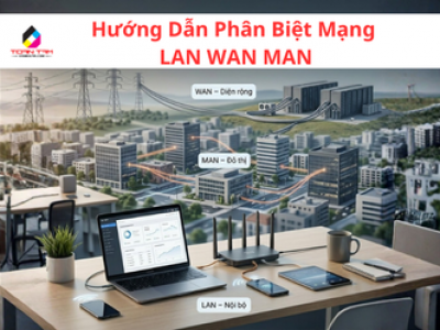 Hướng Dẫn Phân Biệt Mạng LAN WAN MAN Đơn Giản Dễ Hiểu Nhất 2026?