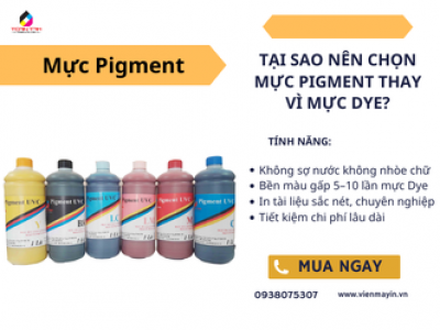 Tại Sao Nên Chọn Mực Pigment Thay Vì Mực Dye? 2026