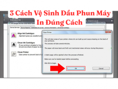 3 Cách Vệ Sinh Đầu Phun Máy In Đúng Cách Hướng Dẫn Chi Tiết Từ A-Z