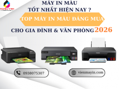 Máy in màu tốt nhất hiện nay? Top máy in màu đáng mua nhất 2026