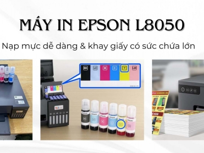 IN CHUYỂN NHIỆT VẢI CHUYÊN NGHIỆP: GIẢI PHÁP EPSON L8050 & L18050