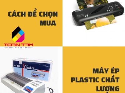Kinh nghiệm chọn mua máy ép plastic