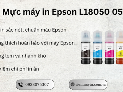 Mực in dành cho máy L18050: Nên dùng Dye hay Pigment? 