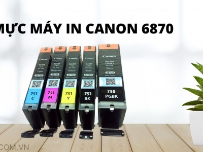 MỰC MÁY IN CANON 6870 CHÍNH HÃNG (MÃ 750-751) GIÁ TỐT TẠI VIỆN MÁY IN