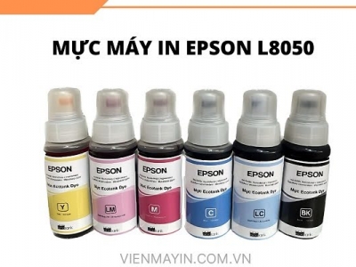 Mực máy in Epson L8050: 5 Bí mật kỹ thuật giúp đầu phun bền