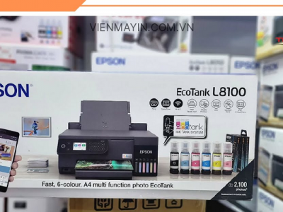 EPSON L8100 IN CHUYỂN NHIỆT: GIẢI PHÁP 6 MÀU SIÊU NÉT