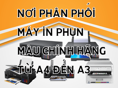 Nơi phân phối máy in phun màu chính hãng từ A4 đến A3