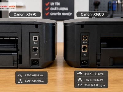 SO SÁNH CANON 6770 VÀ 6870: PHÂN TÍCH HIỆU NĂNG VÀ GIÁ TRỊ ĐẦU TƯ THỰC TẾ