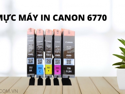 MỰC MÁY IN CANON 6770 CHÍNH HÃNG (MÃ 751): ĐÁNH GIÁ CHI TIẾT & BÁO GIÁ
