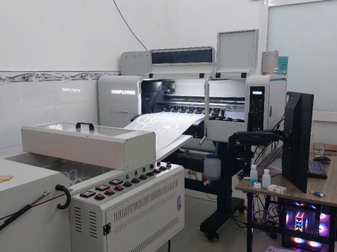 Máy In Pet Chuyển Nhiệt 60cm Chuyên Dụng 4 đầu in i3200 xkeda