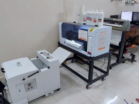 MÁY IN PET CHUYỂN NHIỆT KHỔ 30CM 2 ĐẦU IN XP600