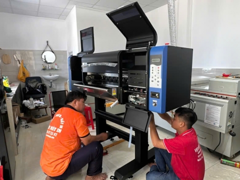 Máy In Pet Chuyển Nhiệt 60cm Chuyên Dụng 4 đầu in i3200 xkeda