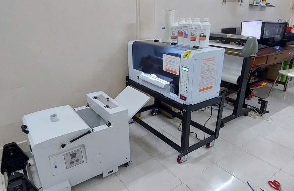 MÁY IN PET CHUYỂN NHIỆT KHỔ 30CM 2 ĐẦU IN XP600