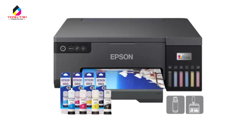 ứng dụng thực tế mực chính hãng epson l18050