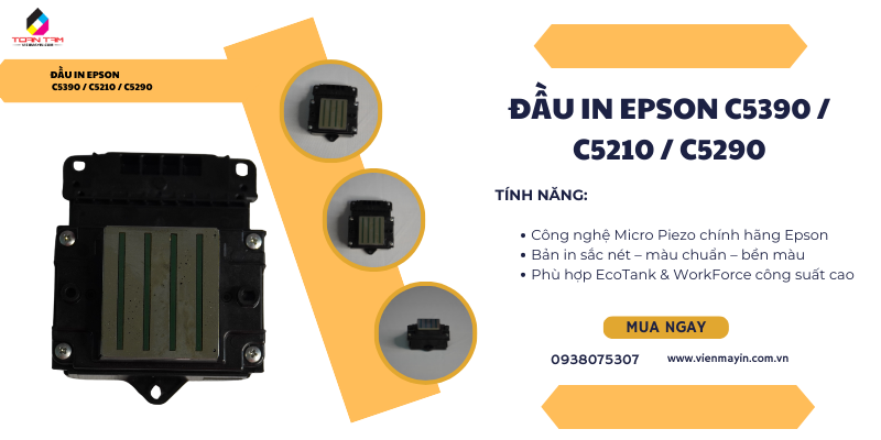 đầu in epson C5390 / C5210 / C5290