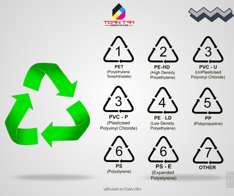 cách nhận biết nhựa pet