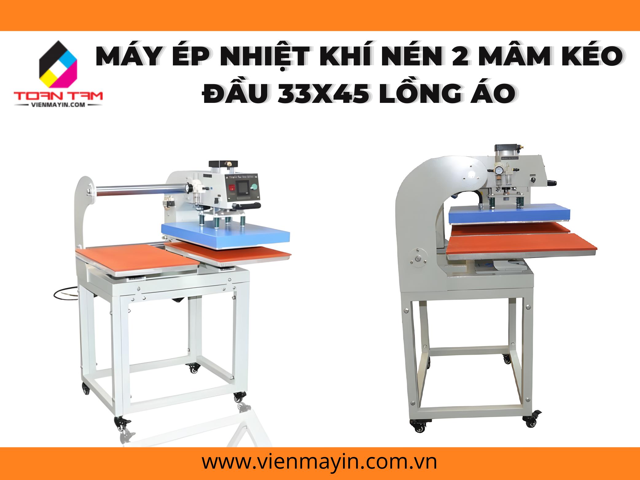may-ep-nhiet-khi-nen-2-mam-keo-dau-33x45-long-ao