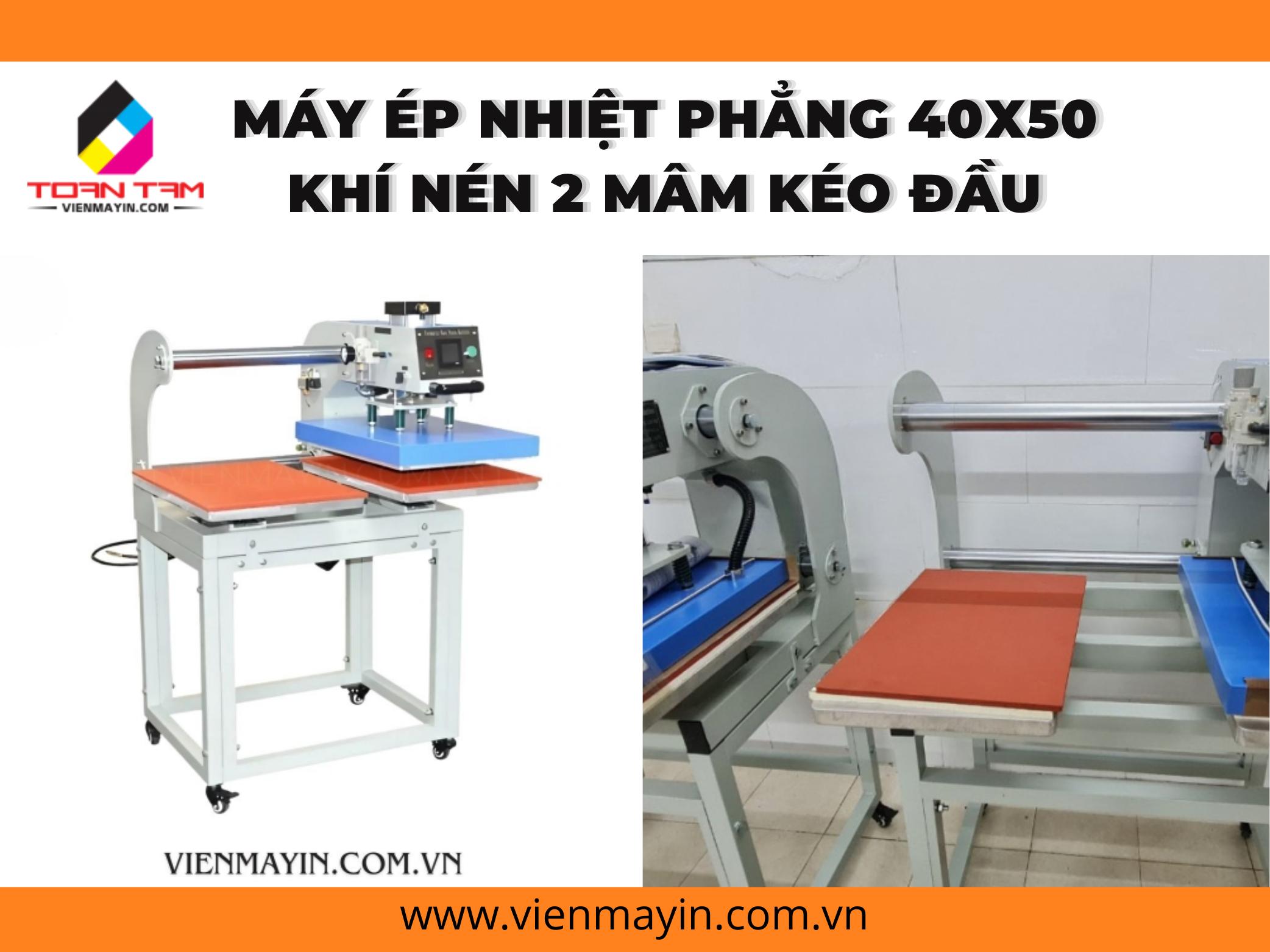 may-ep-nhiet-phang-40x50-khi-nen-2-mam-keo-dau