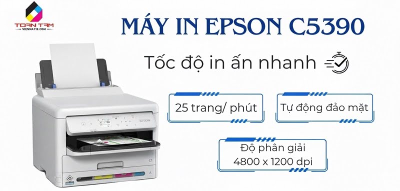 máy in cho shop hoa c5390