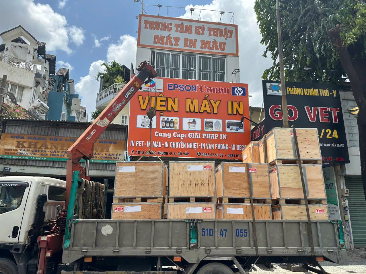 máy in pet chuyển nhiệt hcm