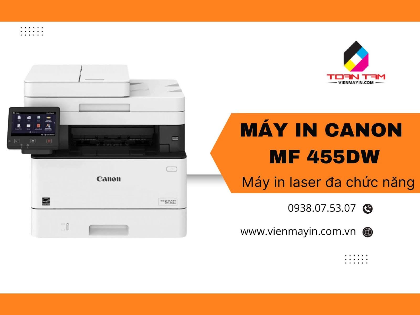 Máy in Canon MF 455dw
