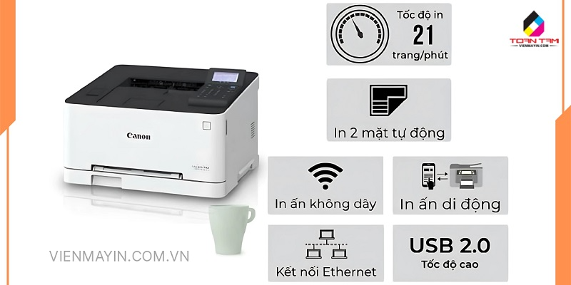 Máy In Laser Canon LBP623Cdw - Giải Pháp In Ấn Chuyên Nghiệp, Tiết Kiệm Chi Phí