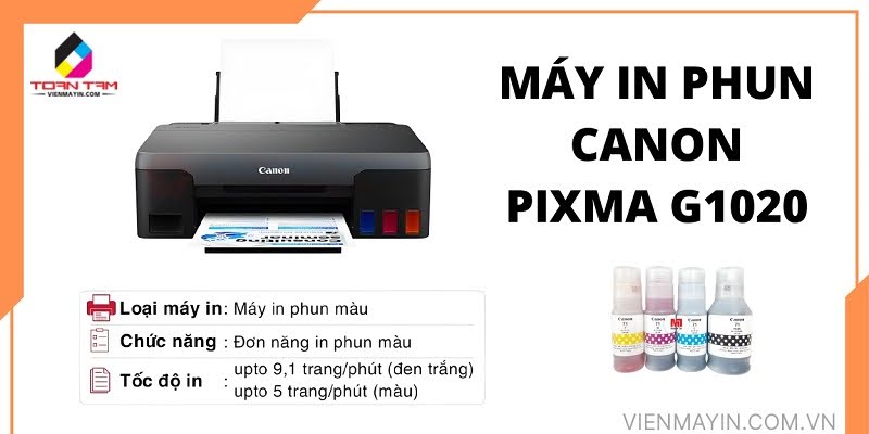 Máy in phun Canon Pixma G1020 chính hãng 