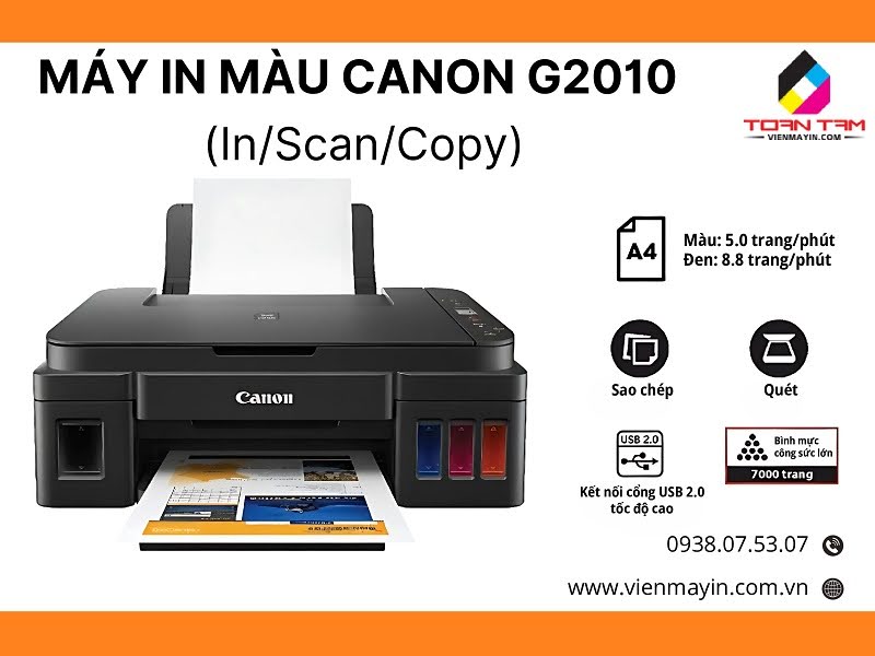 Máy in màu Canon G2010