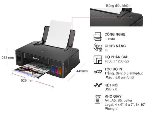 Máy In Canon Pixma G3010 chất lượng 
