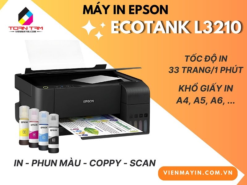 Máy in Epson Ecotank L3210