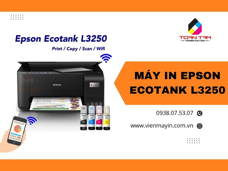 Máy in Epson Ecotank L3250
