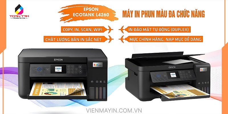máy in Epson Ecotank L4260 chất lượng 