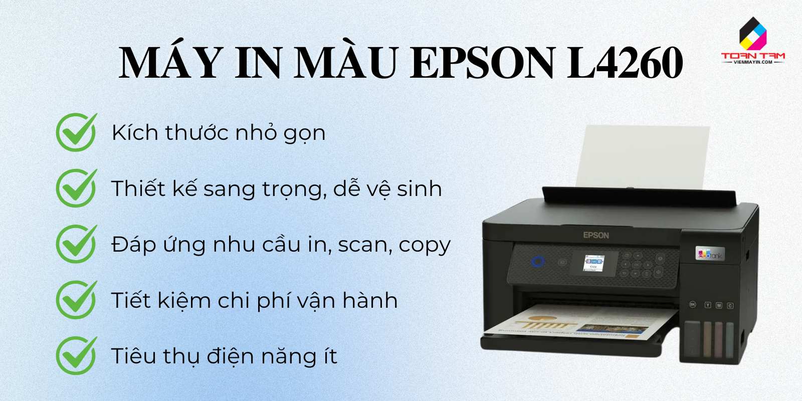 Ưu điểm máy in Epson L4260