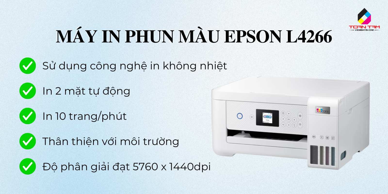 Ưu điểm máy in Epson L4266