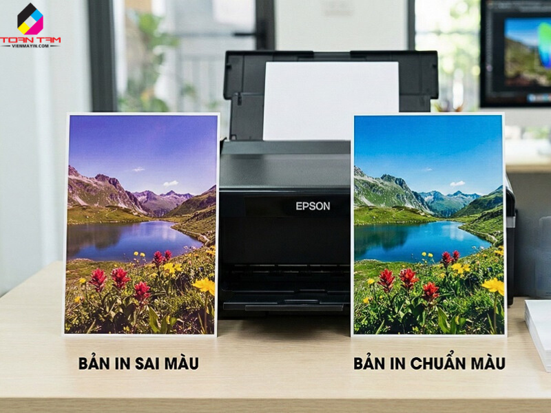 lỗi sai màu máy in