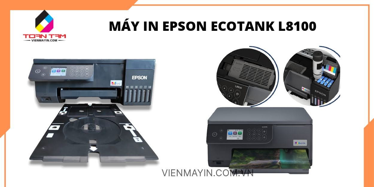 Máy In Epson EcoTank L8100 chất lượng