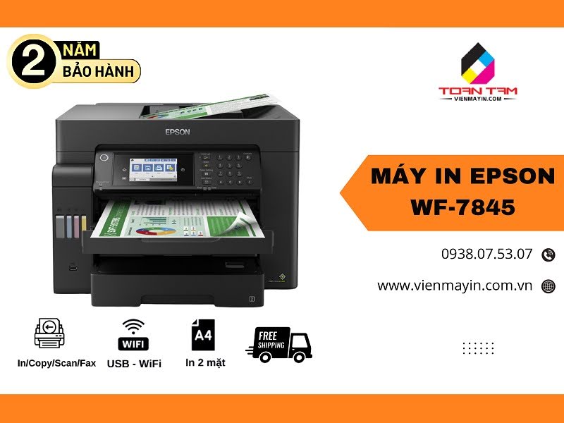 Máy In Epson WF-7845