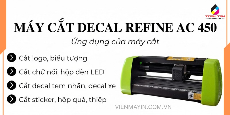In Giấy Decal - Nâng Cao Năng Suất Với Các Dòng Máy In & Cắt Decal Chính Hãng tại TOÀN TÂM PRINTERS