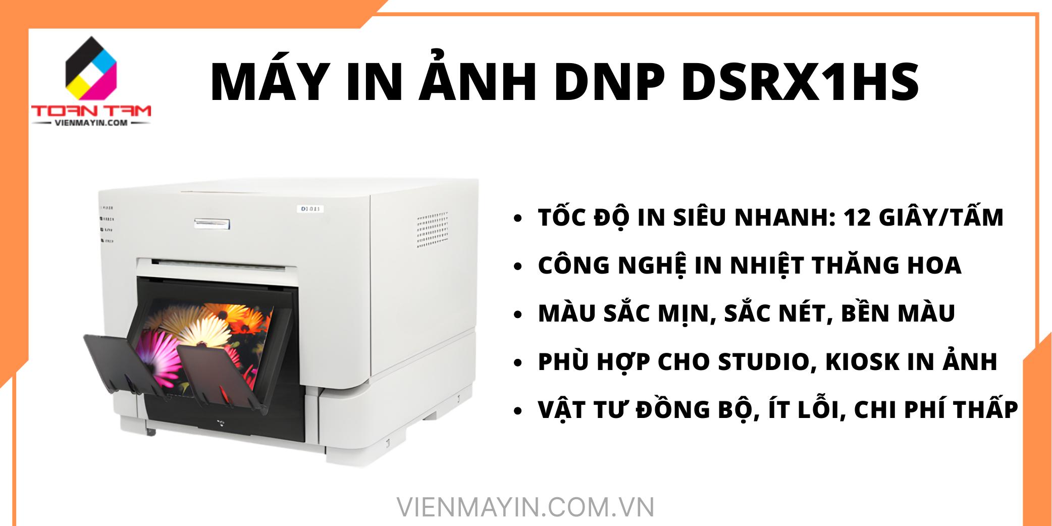 Máy in ảnh DNP DSRX1HS Chính Hãng, Tốc Độ Cao