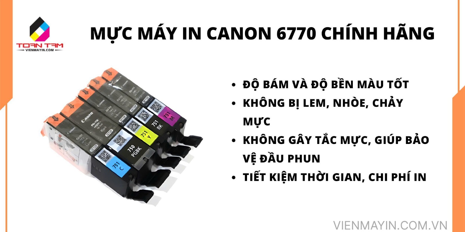 Mực Máy In Canon 6770 Chính Hãng (Mã 751) -  Đánh Giá Chi Tiết & Báo Giá