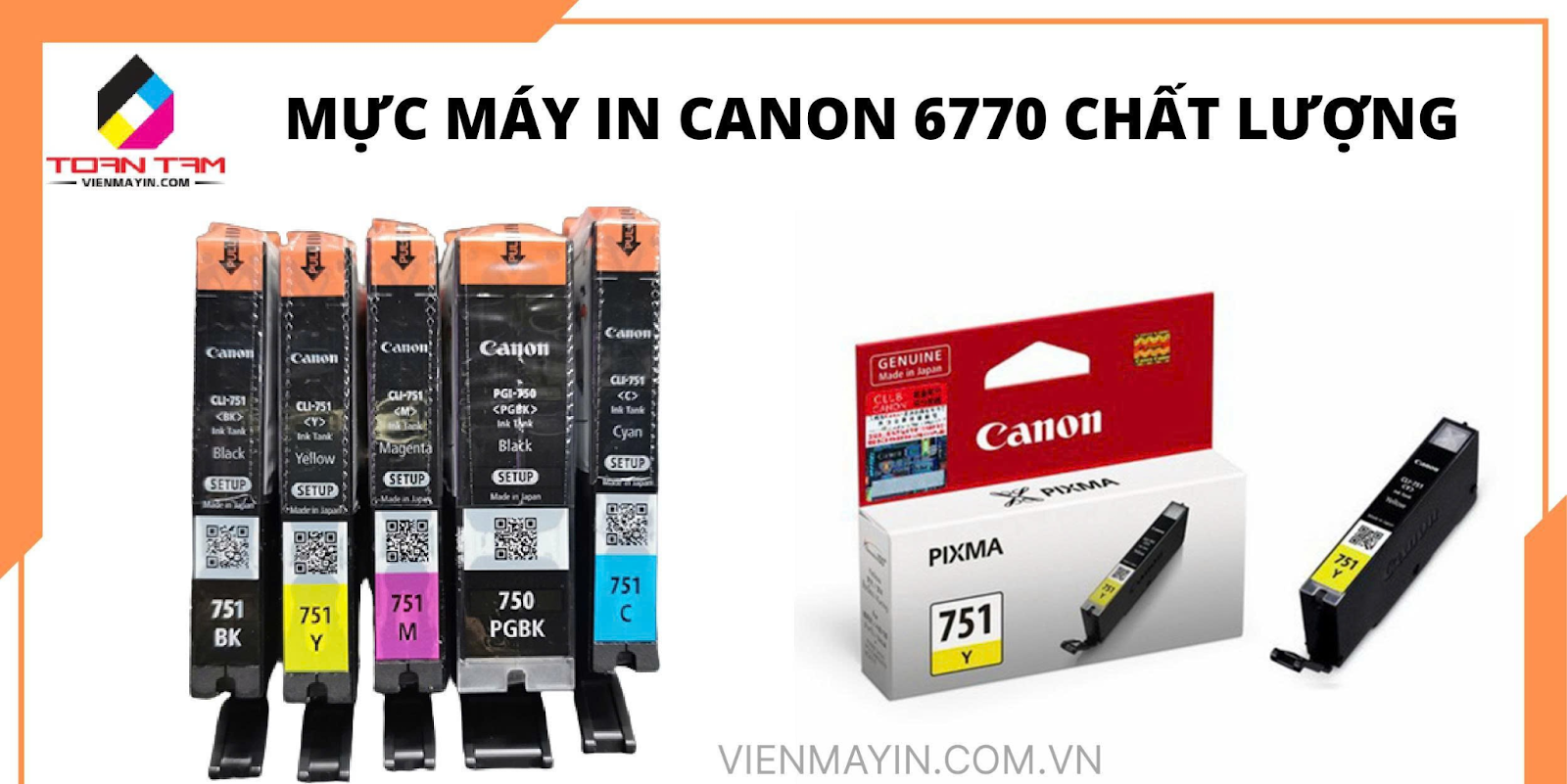 Mực Máy In Canon 6770 Chính Hãng (Mã 751)