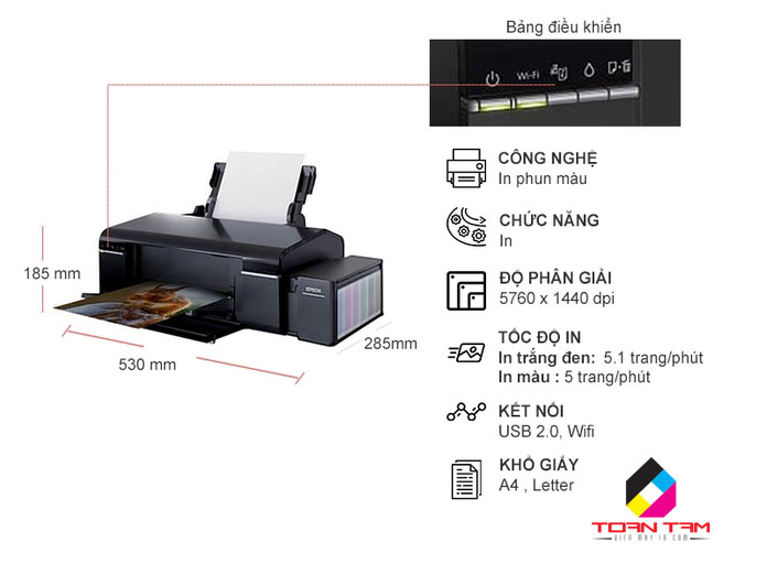 máy in thẻ nhân viên chuyên nghiệp bao gồm Epson L805 và máy bế thẻ PVC