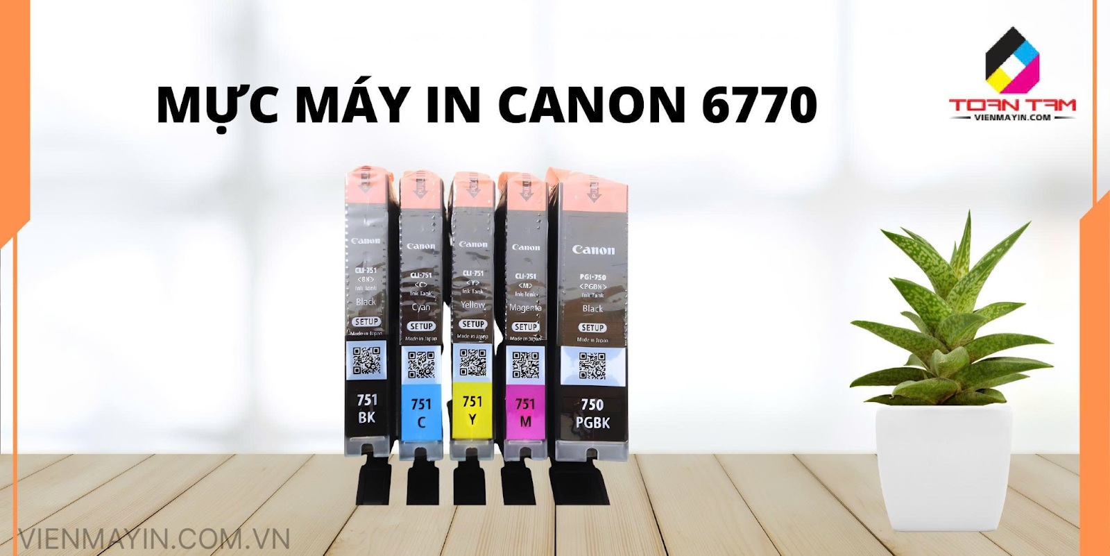 Viện Máy In Toàn Tâm Printers chuyên cung cấp thiết bị in Canon chính hãng, giá tốt