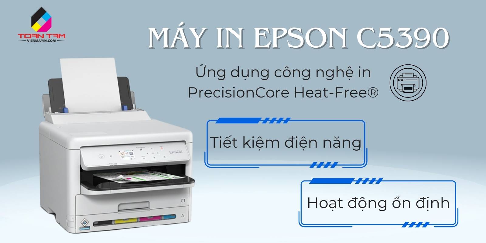 Máy in băng rôn vòng hoa C5390