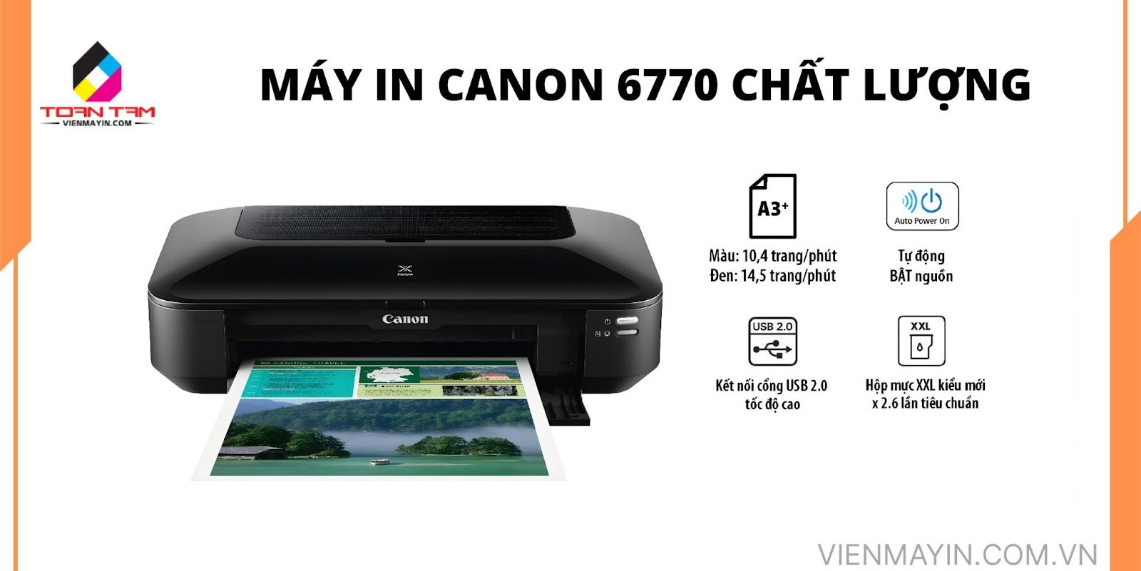 máy in thiệp cưới Canon IX6770