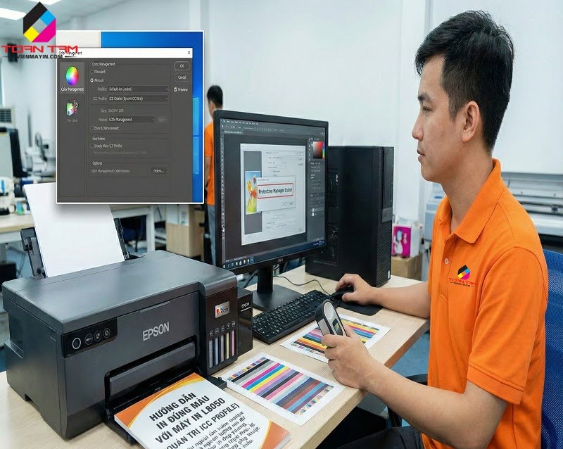 lỗi cách in 2 mặt L8050