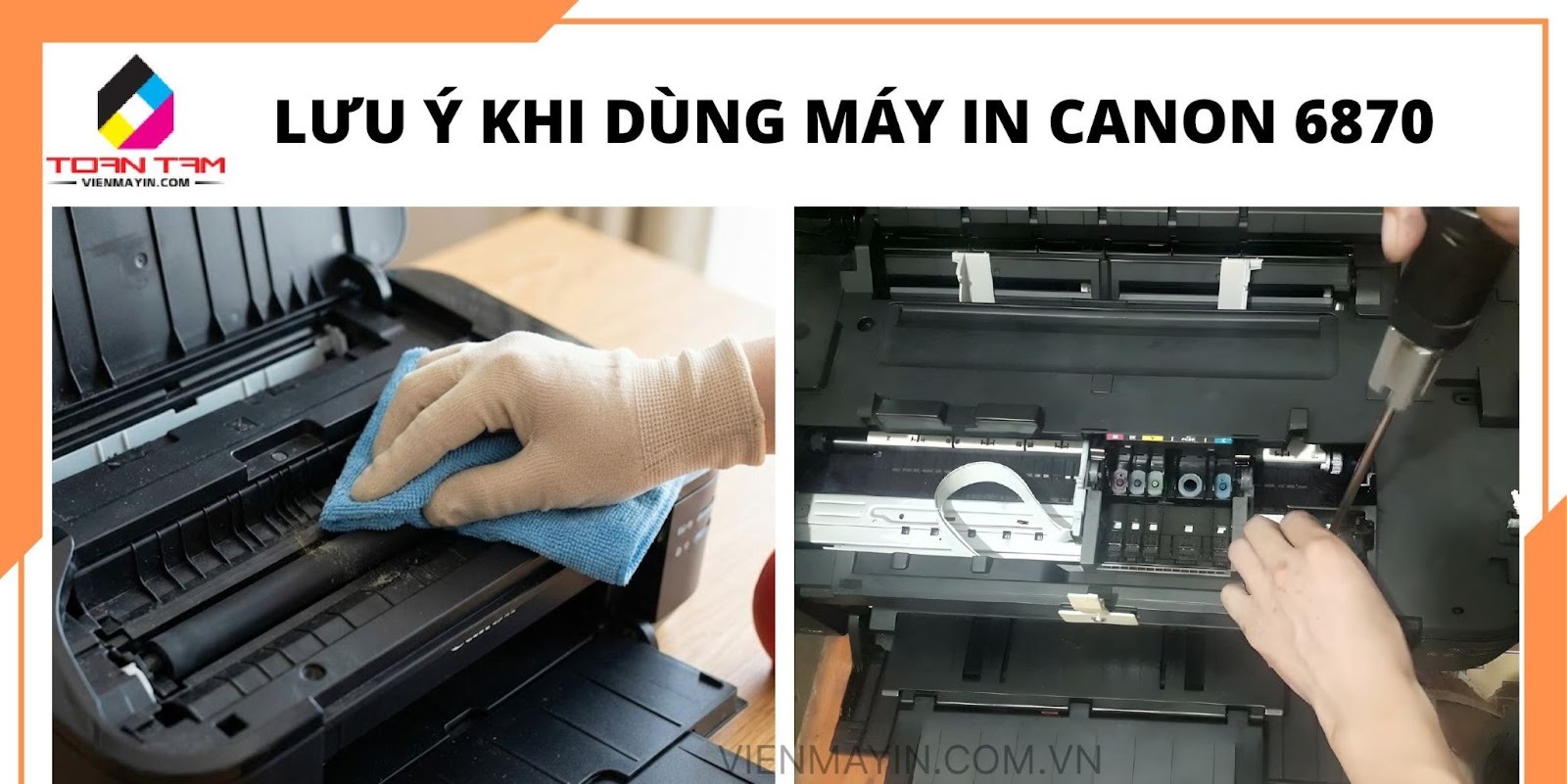 Viện Máy In Toàn Tâm Printers chuyên hỗ trợ kỹ thuật, sửa chữa, bảo trì máy in nhanh chóng