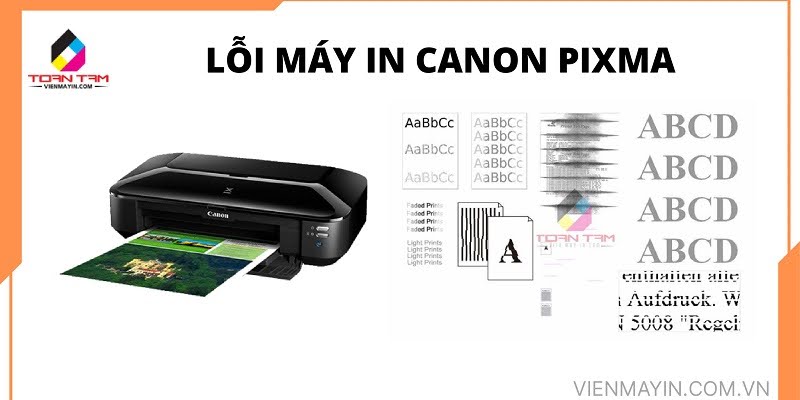 sửa lỗi máy in Canon Pixma 