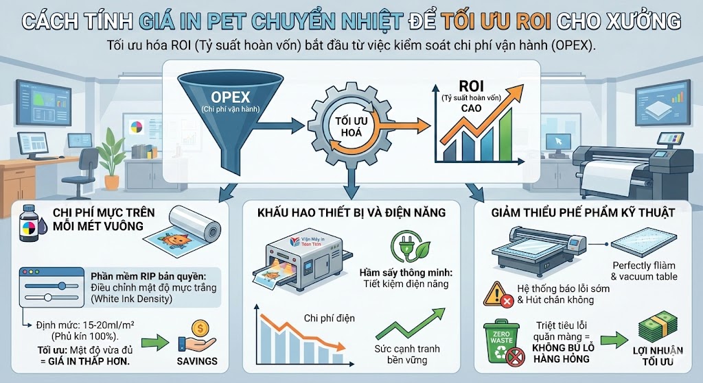 giá in pet chuyển nhiệt